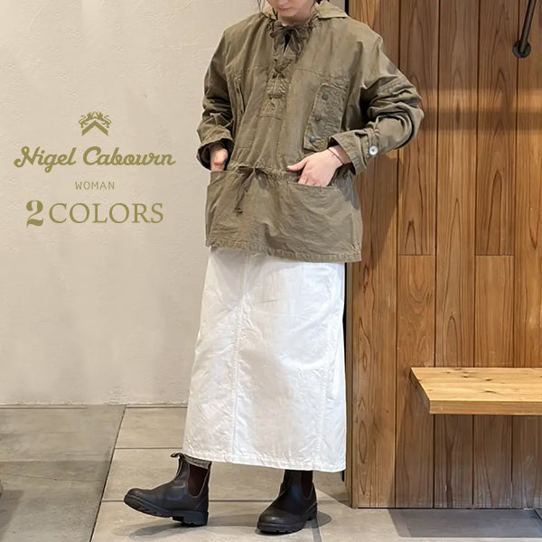 SWEDISH RANCH SKIRT HERRINGBONE