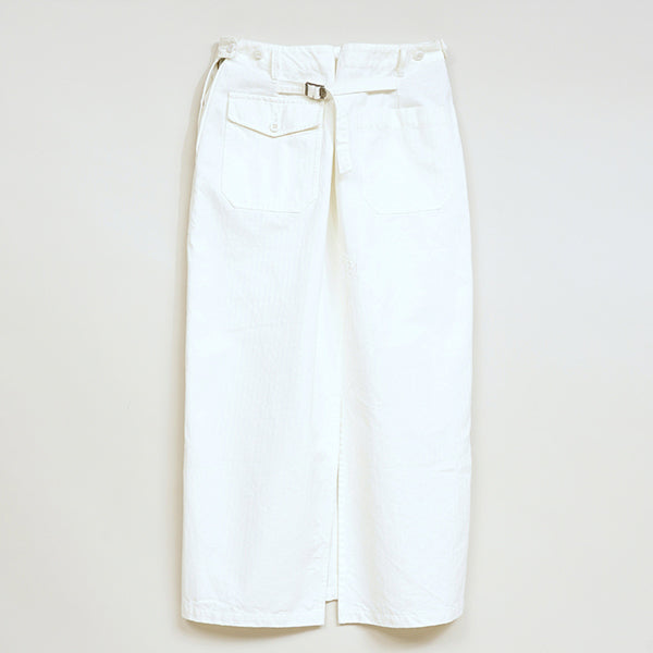 SWEDISH RANCH SKIRT HERRINGBONE