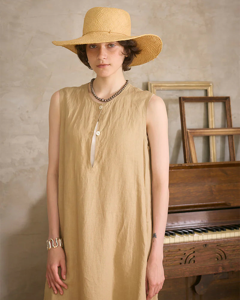 1920s CHURCH SLEEVELESS DRESS