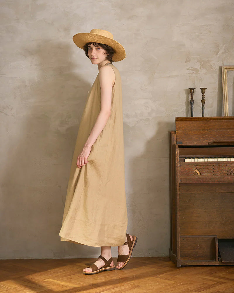 1920s CHURCH SLEEVELESS DRESS