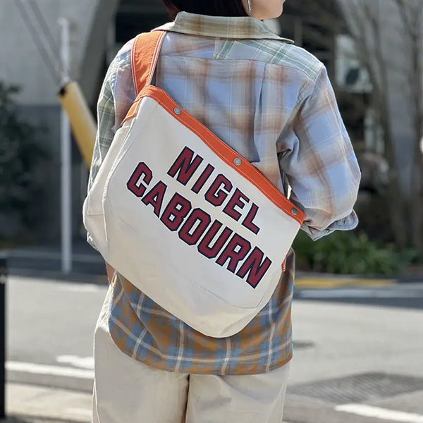 NEWSPAPER BAG CANVAS / IVORY