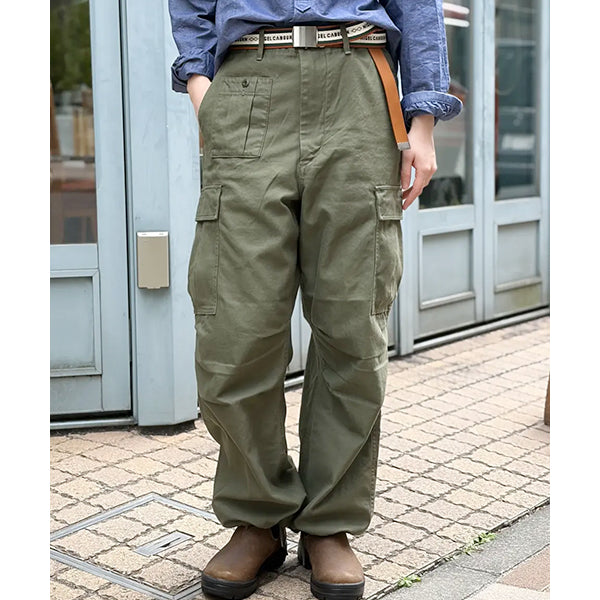 MILITARY ROLLER BUCKLE BELT / OFF WHITE