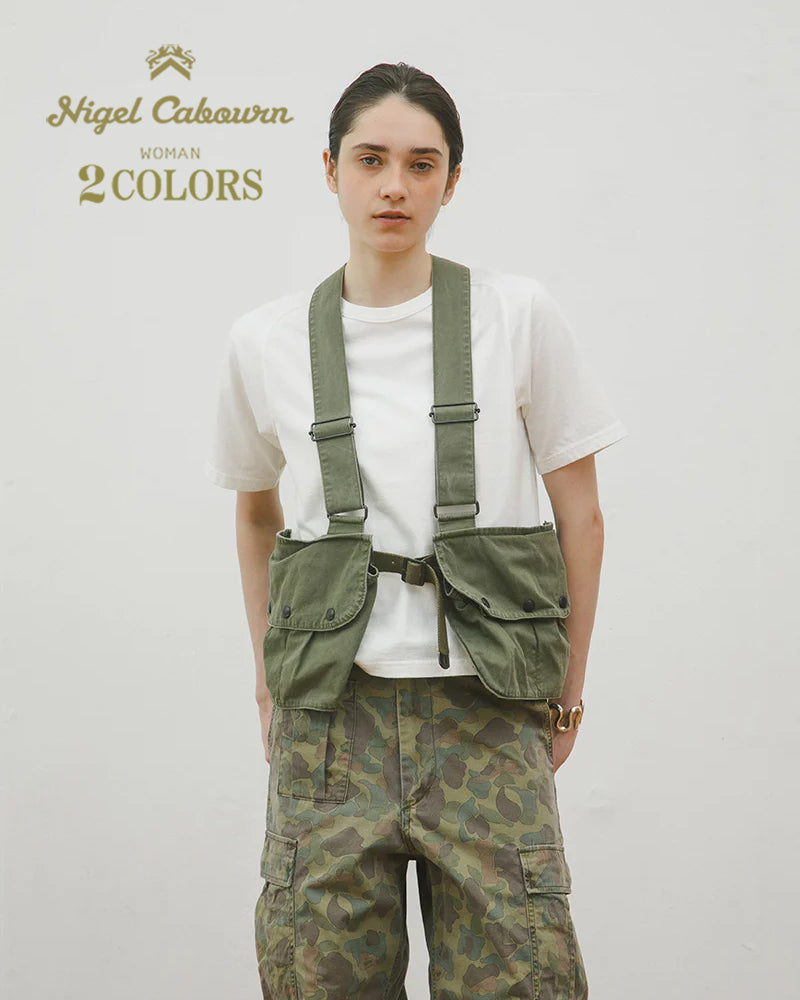 FISHING VEST PIGMENT DYE / WOMAN