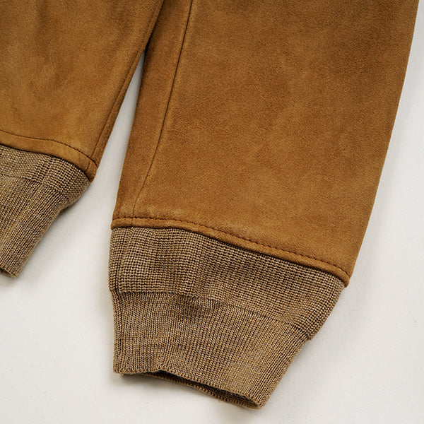 AVIATION JACKET  SHEEP SUEDE / BROWN