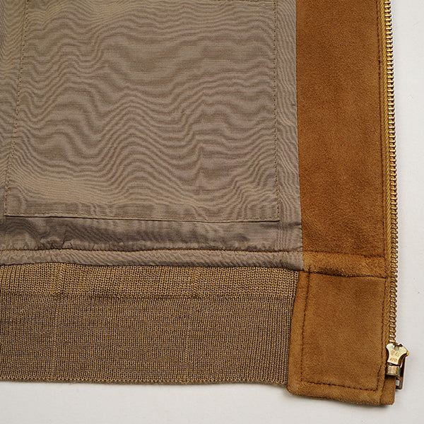 AVIATION JACKET  SHEEP SUEDE / BROWN