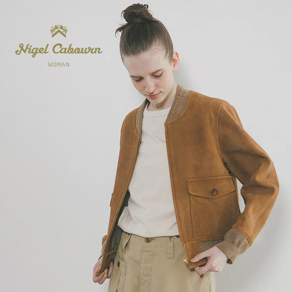 AVIATION JACKET  SHEEP SUEDE / BROWN