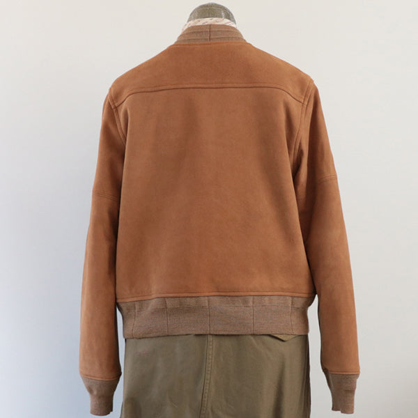 AVIATION JACKET  SHEEP SUEDE / BROWN