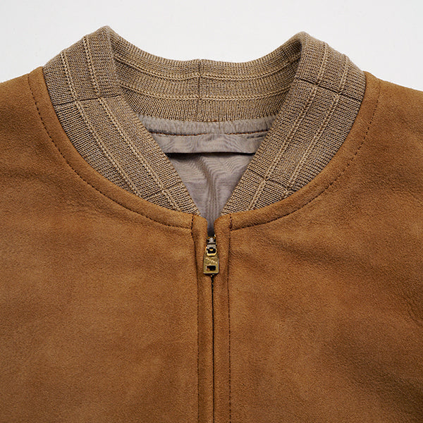 AVIATION JACKET  SHEEP SUEDE / BROWN