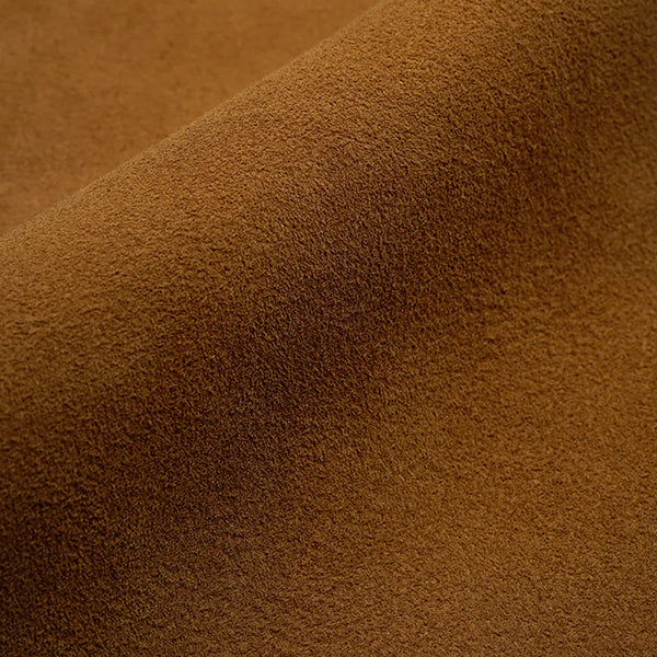 SHEEP SUEDE VEST / BROWN