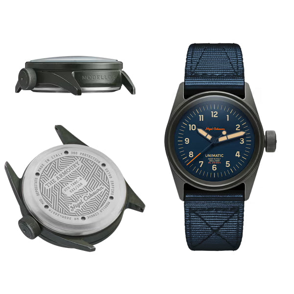 NIGEL CABOURN × UNIMATIC × THE ARMOURY / MODELLO CINQUE U5S-TANC / WATCH