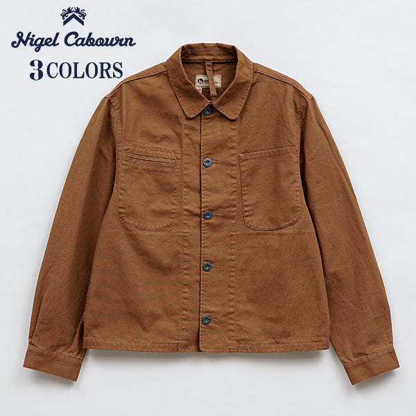 SHORT ANGLED JACKET DUCK CANVAS