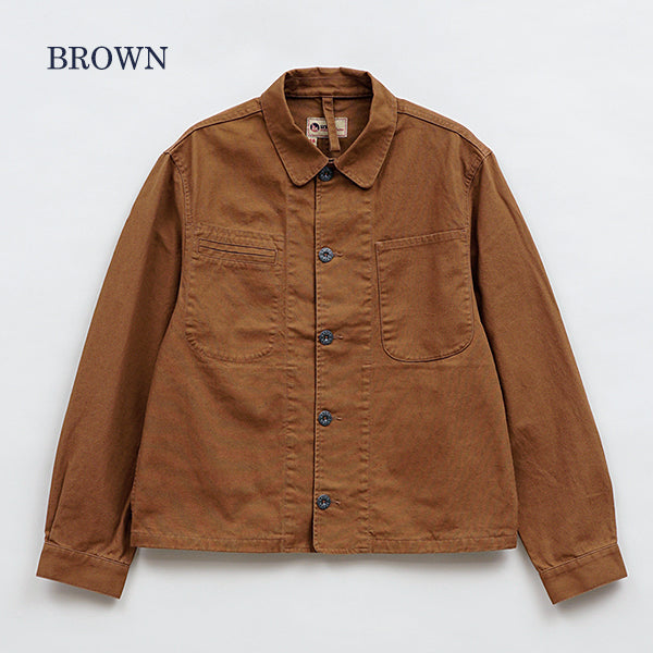 SHORT ANGLED JACKET DUCK CANVAS