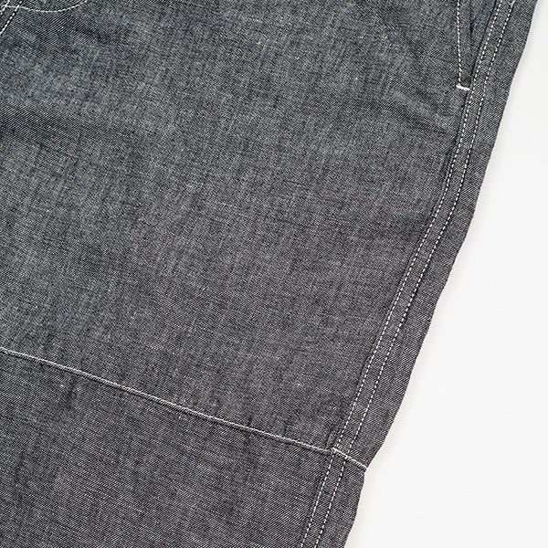 ANGLED PANT LINEN DENIM  / INDIGO