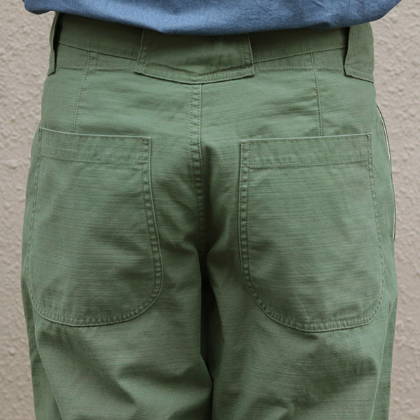 WORK SUIT TROUSERS SLUB SATEEN