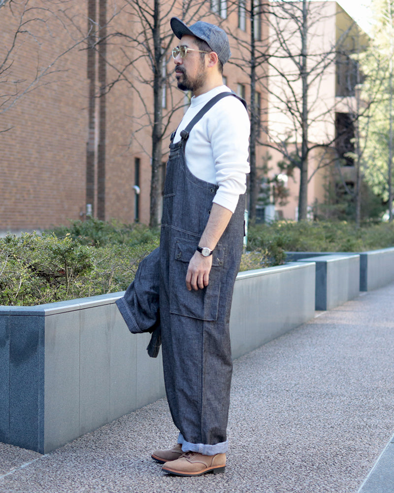 NAVAL DUNGAREE LINEN DENIM  / INDIGO