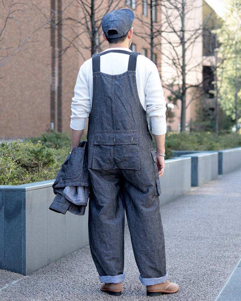 NAVAL DUNGAREE LINEN DENIM  / INDIGO