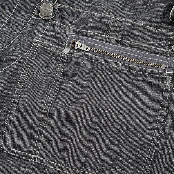 NAVAL DUNGAREE LINEN DENIM  / INDIGO