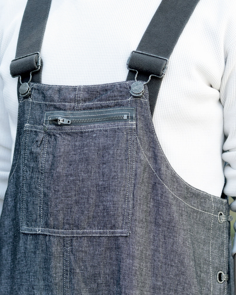 NAVAL DUNGAREE LINEN DENIM  / INDIGO