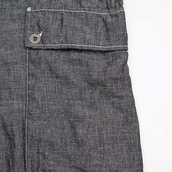 NAVAL DUNGAREE LINEN DENIM  / INDIGO