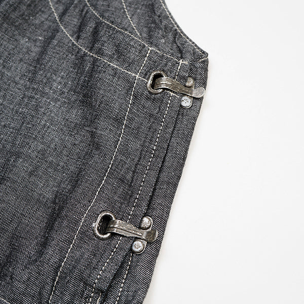 NAVAL DUNGAREE LINEN DENIM  / INDIGO