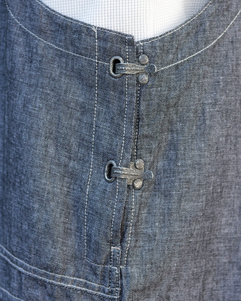 NAVAL DUNGAREE LINEN DENIM  / INDIGO