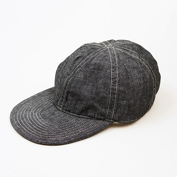WORK CAP LINEN DENIM  / INDIGO
