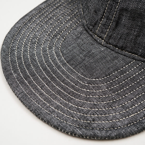 WORK CAP LINEN DENIM  / INDIGO