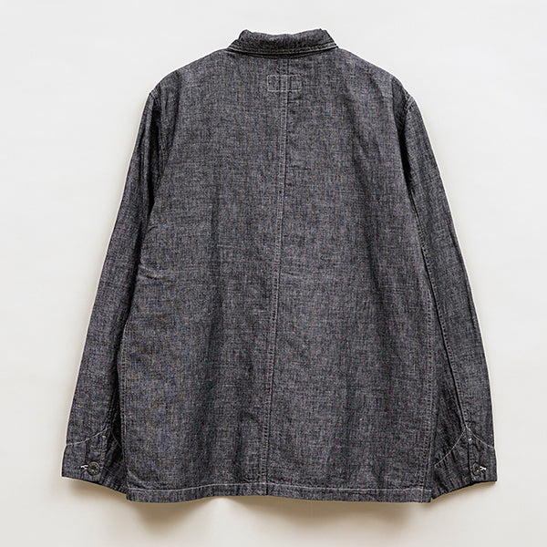 CHORE JACKET LINEN DENIM / INDIGO