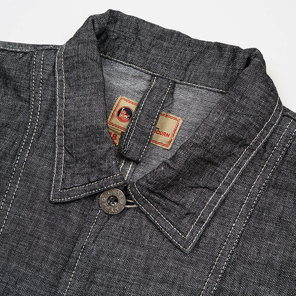 CHORE JACKET LINEN DENIM / INDIGO