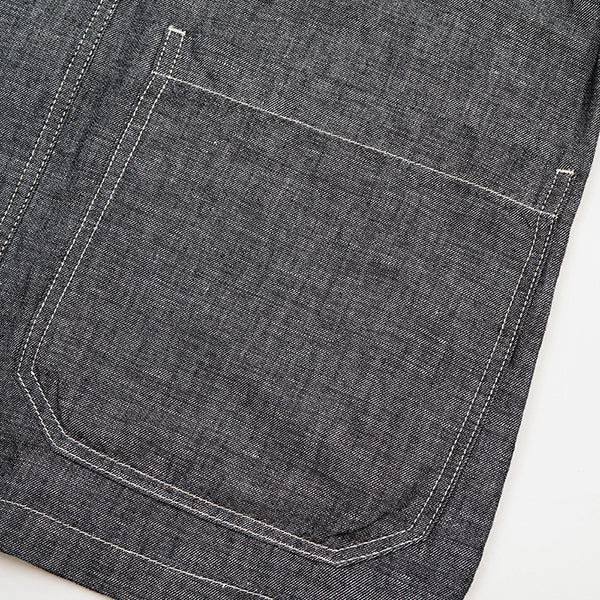 CHORE JACKET LINEN DENIM / INDIGO