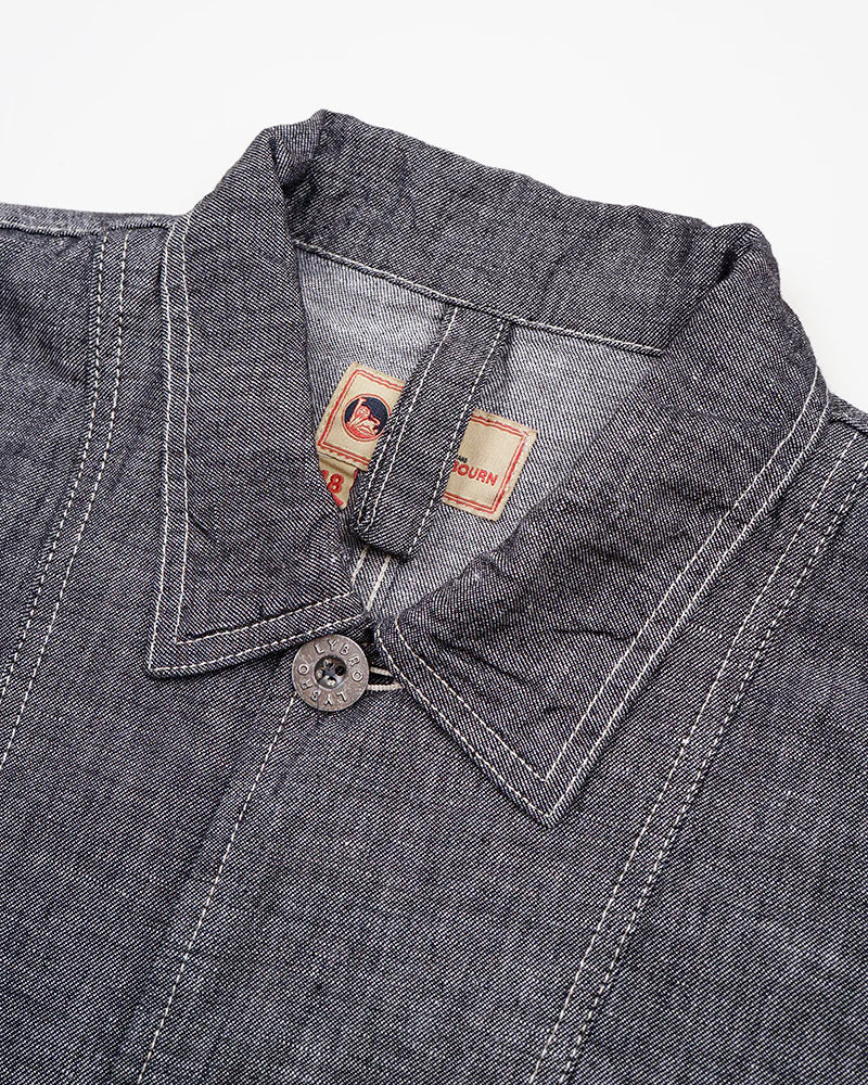 CHORE JACKET LINEN DENIM / INDIGO