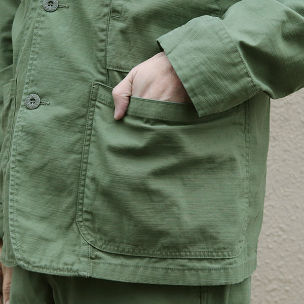 WORK SUIT JACKET SLUB SATEEN