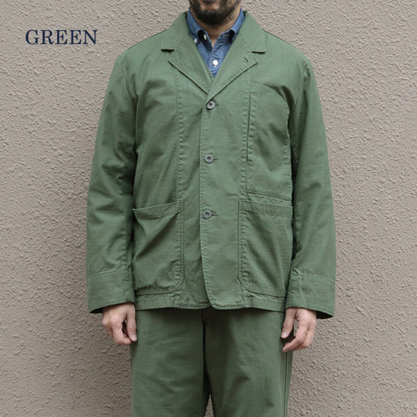 WORK SUIT JACKET SLUB SATEEN