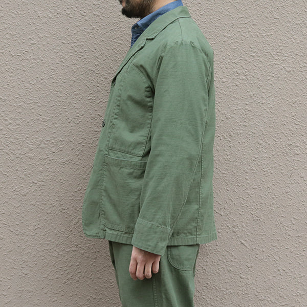 WORK SUIT JACKET SLUB SATEEN