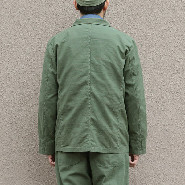 WORK SUIT JACKET SLUB SATEEN