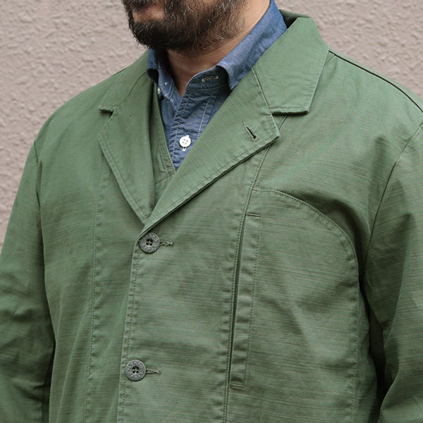 WORK SUIT JACKET SLUB SATEEN