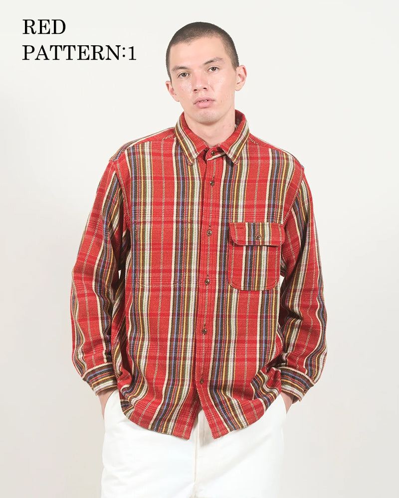 FIELD SHIRT HEAVY NEL REVERSIBLE