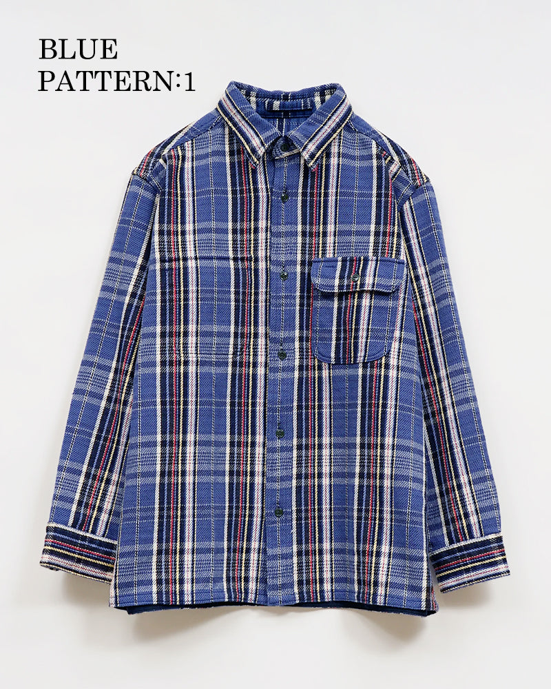 FIELD SHIRT HEAVY NEL REVERSIBLE