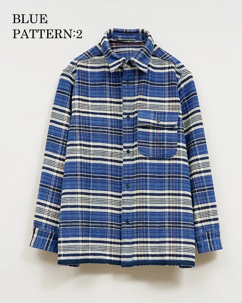 FIELD SHIRT HEAVY NEL REVERSIBLE