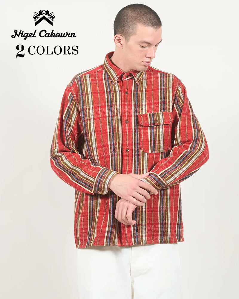 FIELD SHIRT HEAVY NEL REVERSIBLE