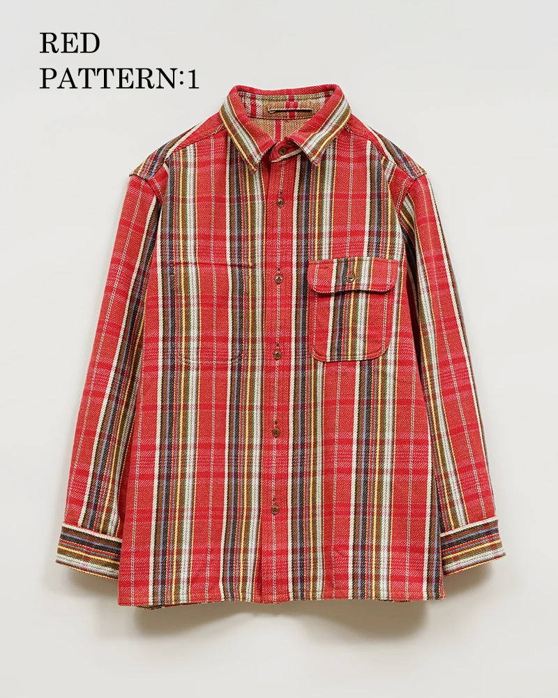 FIELD SHIRT HEAVY NEL REVERSIBLE