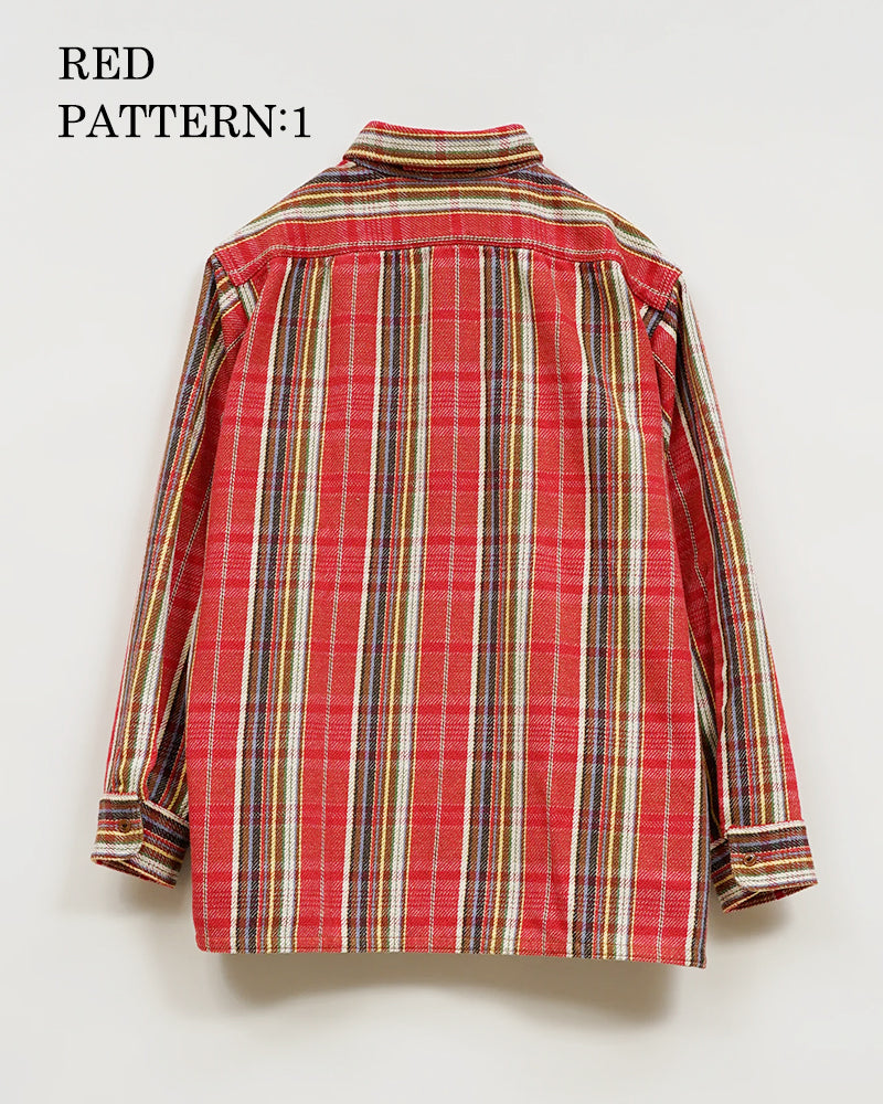 FIELD SHIRT HEAVY NEL REVERSIBLE