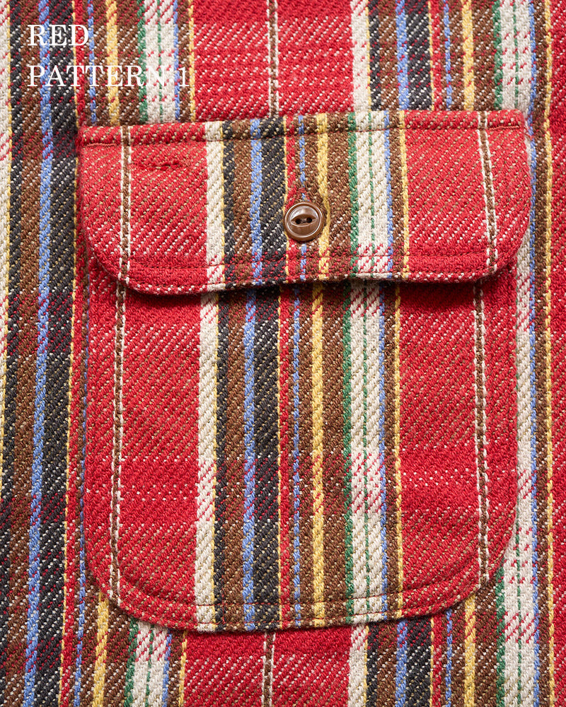 FIELD SHIRT HEAVY NEL REVERSIBLE
