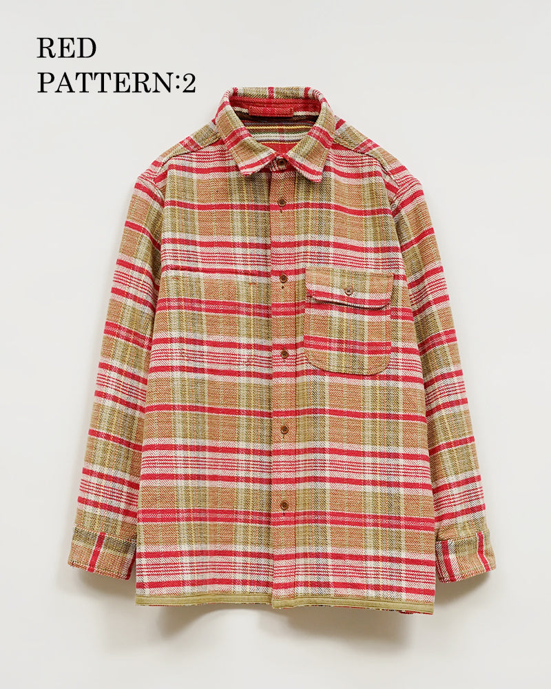 FIELD SHIRT HEAVY NEL REVERSIBLE