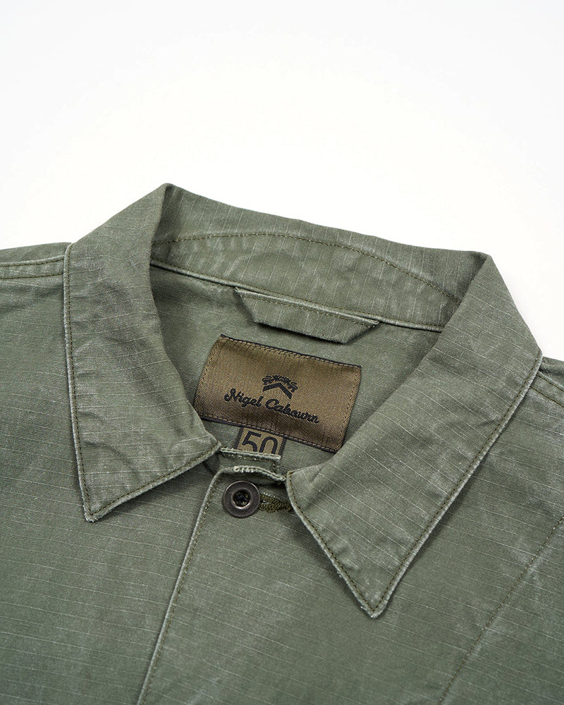 1940s FIELD SHIRT RIPSTOP PIGMENT