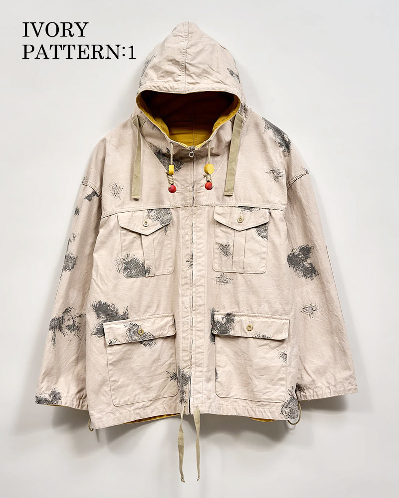 1940s FIELD PARKA / FADE CAMO