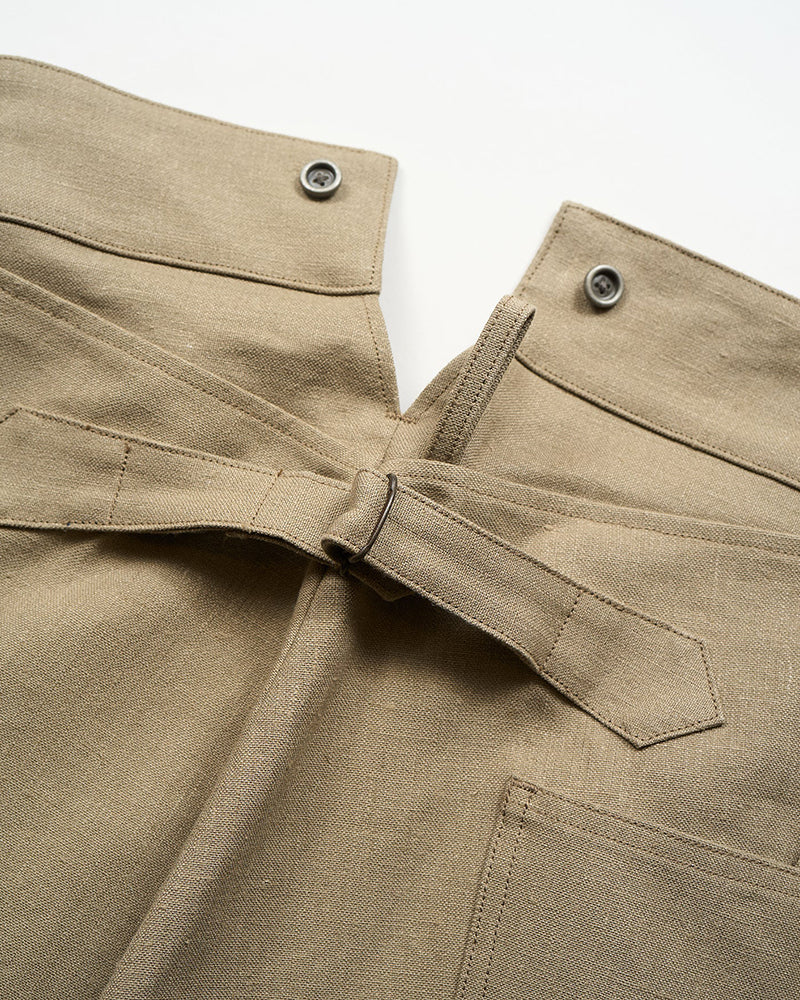 WIDE FRENCH WORK PANT HEMP CANVAS