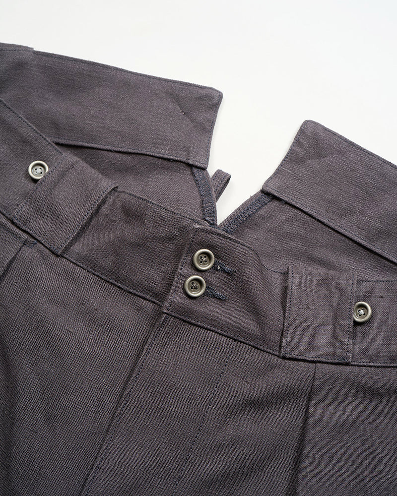 WIDE FRENCH WORK PANT HEMP CANVAS