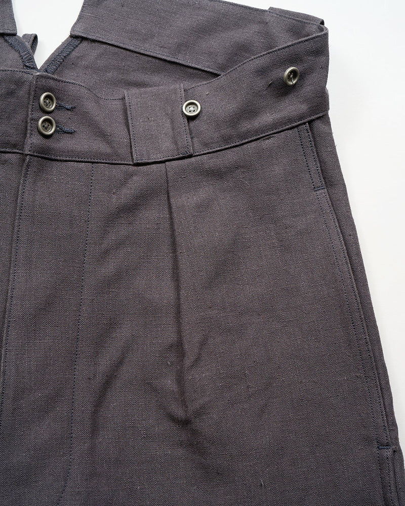 WIDE FRENCH WORK PANT HEMP CANVAS