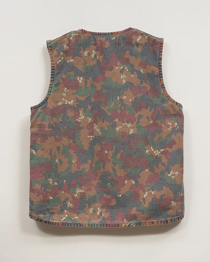 REVERSIBLE VEST FADE CAMO